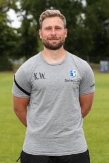 Videoanalyst Kevin Waliczek (1. FC Magdeburg) - 3. Liga PortraÌˆttermin 2019 2020 offizieller Fototermin 1. FC Magdeburg auf dem Trainingsplatz an der MDCC Arena in Magdeburg - Porträt, Portrait,Deutschland, Fussball, Mann, Maenner,GER,11.07.2019