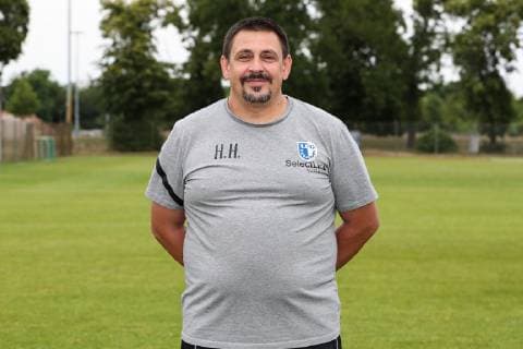 Zeugwart Heiko Horner (1. FC Magdeburg) - 3. Liga PortraÌˆttermin 2019 2020 offizieller Fototermin 1. FC Magdeburg auf dem Trainingsplatz an der MDCC Arena in Magdeburg - Porträt, Portrait,Deutschland, Fussball, Mann, Maenner,GER,11.07.2019