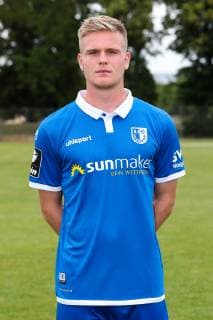 Thore Jacobsen (1. FC Magdeburg) - 3. Liga PortraÌˆttermin 2019 2020 offizieller Fototermin 1. FC Magdeburg auf dem Trainingsplatz an der MDCC Arena in Magdeburg - Porträt, Portrait,Deutschland, Fussball, Mann, Maenner,GER,11.07.2019