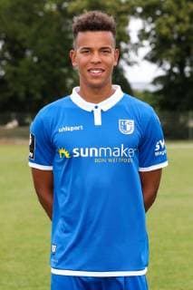 Marcel Costly (1. FC Magdeburg) - 3. Liga PortraÌˆttermin 2019 2020 offizieller Fototermin 1. FC Magdeburg auf dem Trainingsplatz an der MDCC Arena in Magdeburg - Porträt, Portrait,Deutschland, Fussball, Mann, Maenner,GER,11.07.2019