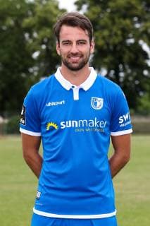 Christian Beck (1. FC Magdeburg) - 3. Liga PortraÌˆttermin 2019 2020 offizieller Fototermin 1. FC Magdeburg auf dem Trainingsplatz an der MDCC Arena in Magdeburg - Porträt, Portrait,Deutschland, Fussball, Mann, Maenner,GER,11.07.2019