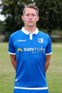 Marvin Temp (1. FC Magdeburg) - 3. Liga PortraÌˆttermin 2019 2020 offizieller Fototermin 1. FC Magdeburg auf dem Trainingsplatz an der MDCC Arena in Magdeburg - Porträt, Portrait,Deutschland, Fussball, Mann, Maenner,GER,11.07.2019