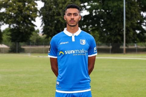 Tarek Chahed (1. FC Magdeburg) - 3. Liga PortraÌˆttermin 2019 2020 offizieller Fototermin 1. FC Magdeburg auf dem Trainingsplatz an der MDCC Arena in Magdeburg - Porträt, Portrait,Deutschland, Fussball, Mann, Maenner,GER,11.07.2019
