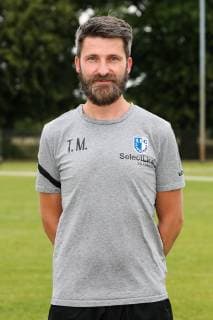 Physiotherapeut Tino Meyer (1. FC Magdeburg) - 3. Liga PortraÌˆttermin 2019 2020 offizieller Fototermin 1. FC Magdeburg auf dem Trainingsplatz an der MDCC Arena in Magdeburg - Porträt, Portrait,Deutschland, Fussball, Mann, Maenner,GER,11.07.2019
