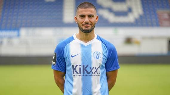 11.07.2019, Hänsch-Arena, Meppen, GER, 1. Herren, Mannschaft des SV Meppen, Deniz Undav (SV Meppen 9), Meppen Niedersachsen Germany Hänsch-Arena