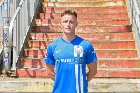 Mirnes Pepic; FC Hansa Rostock; 3. Bundesliga, Portraettermin 2019 2020, 11.07.2019 FC Hansa Rostock, 3. Liga, Portraettermin 2019 2020, 11.07.2019 Rostock Copyright: xEIBNERx EP_eer
