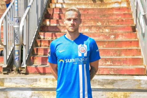 Nils Butzen; FC Hansa Rostock; 3. Bundesliga, Portraettermin 2019 2020, 11.07.2019 FC Hansa Rostock, 3. Liga, Portraettermin 2019 2020, 11.07.2019 Rostock Copyright: xEIBNERx EP_eer