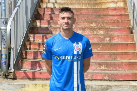 Nico Rieble; FC Hansa Rostock; 3. Bundesliga, Portraettermin 2019 2020, 11.07.2019 FC Hansa Rostock, 3. Liga, Portraettermin 2019 2020, 11.07.2019 Rostock Copyright: xEIBNERx EP_eer