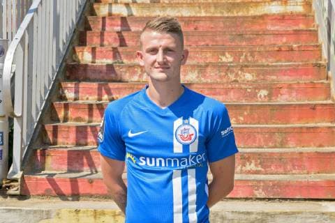 Nico Neidhart; FC Hansa Rostock; 3. Bundesliga, Portraettermin 2019 2020, 11.07.2019 FC Hansa Rostock, 3. Liga, Portraettermin 2019 2020, 11.07.2019 Rostock Copyright: xEIBNERx EP_eer