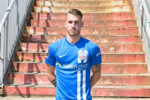 Jonas Hildebrandt; FC Hansa Rostock; 3. Bundesliga, Portraettermin 2019 2020, 11.07.2019 FC Hansa Rostock, 3. Liga, Portraettermin 2019 2020, 11.07.2019 Rostock Copyright: xEIBNERx EP_eer