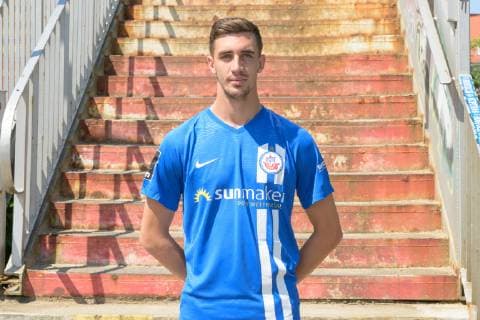 Sven Sonnenberg; FC Hansa Rostock; 3. Bundesliga, Portraettermin 2019 2020, 11.07.2019 FC Hansa Rostock, 3. Liga, Portraettermin 2019 2020, 11.07.2019 Rostock Copyright: xEIBNERx EP_eer