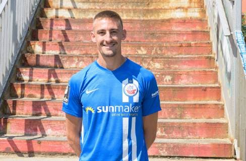 Frederik Lach; FC Hansa Rostock; 3. Bundesliga, Portraettermin 2019 2020, 11.07.2019 FC Hansa Rostock, 3. Liga, Portraettermin 2019 2020, 11.07.2019 Rostock Copyright: xEIBNERx EP_eer