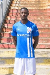 Aaron Opoku; FC Hansa Rostock; 3. Bundesliga, Portraettermin 2019 2020, 11.07.2019 FC Hansa Rostock, 3. Liga, Portraettermin 2019 2020, 11.07.2019 Rostock Copyright: xEIBNERx EP_eer