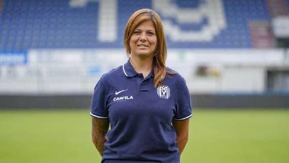 11.07.2019, Hänsch-Arena, Meppen, GER, 1. Herren, Mannschaft des SV Meppen, Ina Stilber (Physiotherapeutin), Meppen Niedersachsen Germany Hänsch-Arena