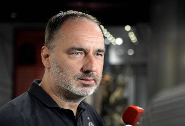 Trener Slavie Jindrich Trpisovsky se setkal 12.cervence 2019 v Praze s novinari pred startem nove sezony prvni fotbalove ligy. CTKPhotoP201907120472601  suk1