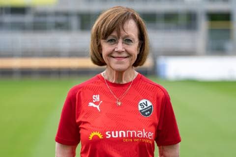 Dr. Brigitte Mittelbach (Mannschaftsärztin); SV Sandhausen; 2. Bundesliga, Porträttermin 2019 2020