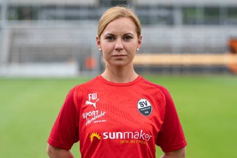 Franziska Wickenhäuser (Physiotherapeutin); SV Sandhausen; 2. Bundesliga, Porträttermin 2019 2020