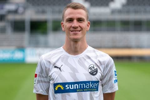 Emanuel Taffertshofer; SV Sandhausen; 2. Bundesliga, Porträttermin 2019 2020