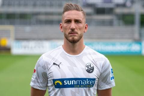 Robin Scheu; SV Sandhausen; 2. Bundesliga, Porträttermin 2019 2020