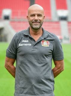 Cheftrainer Peter Bosz; Bayer 04 Leverkusen; 1.BL, Porträttermin 2019 2020