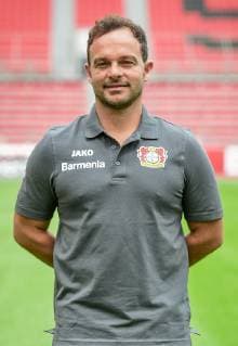 Athletiktrainer Daniel Jouvin; Bayer 04 Leverkusen; 1.BL, Porträttermin 2019 2020
