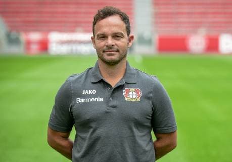 Athletiktrainer Daniel Jouvin; Bayer 04 Leverkusen; 1.BL, Porträttermin 2019 2020