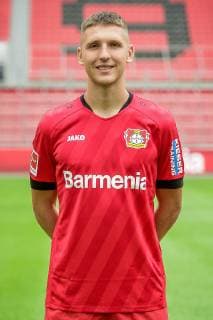 Panagiotis Retsos; Bayer 04 Leverkusen; 1.BL, Porträttermin 2019 2020