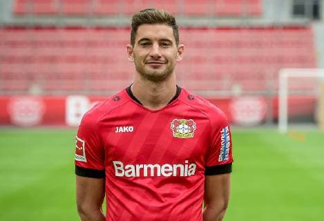 Lucas Alario; Bayer 04 Leverkusen; 1.BL, Porträttermin 2019 2020
