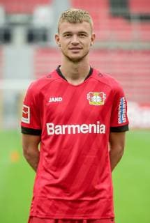 Daley Sinkgraven; Bayer 04 Leverkusen; 1.BL, Porträttermin 2019 2020