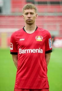 Mitchell Weiser; Bayer 04 Leverkusen; 1.BL, Porträttermin 2019 2020
