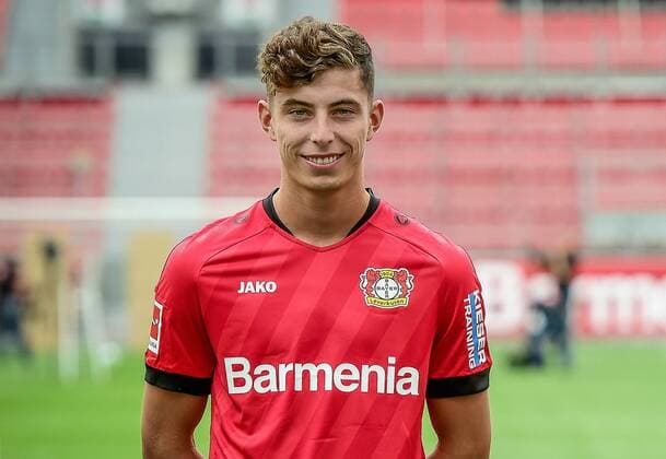 Kai Havertz; Bayer 04 Leverkusen; 1.BL, Porträttermin 2019 2020