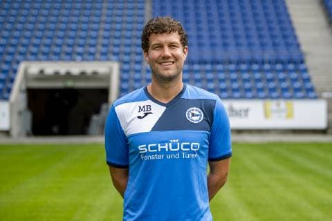 Mario Bertling; DSC Arminia Bielefeld; 2.BL, Porträttermin 2019 2020 Copyright: xDavidxInderliedx
