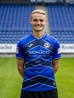 Amos Pieper; DSC Arminia Bielefeld; 2.BL, Porträttermin 2019 2020 Copyright: xDavidxInderliedx