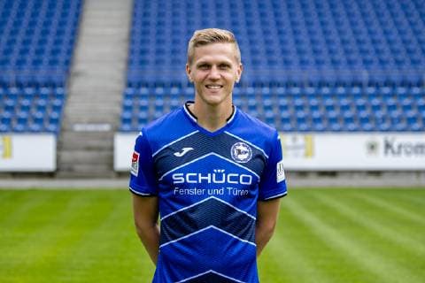 Joakim Nilsson; DSC Arminia Bielefeld; 2.BL, Porträttermin 2019 2020 Copyright: xDavidxInderliedx