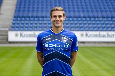 Tom Schütz; DSC Arminia Bielefeld; 2.BL, Porträttermin 2019 2020 Copyright: xDavidxInderliedx