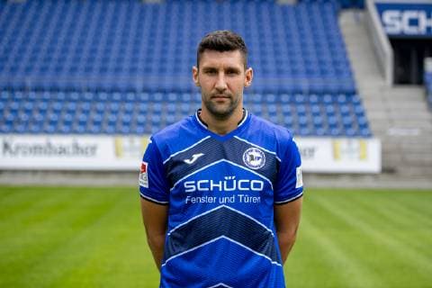 Stephan Salger; DSC Arminia Bielefeld; 2.BL, Porträttermin 2019 2020 Copyright: xDavidxInderliedx