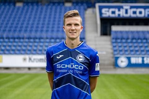 Fabian Kunze; DSC Arminia Bielefeld; 2.BL, Porträttermin 2019 2020 Copyright: xDavidxInderliedx