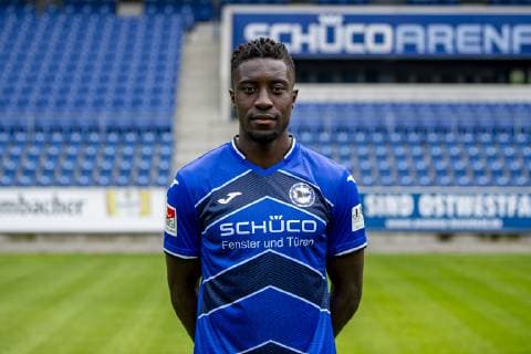 Prince Osei Owusu; DSC Arminia Bielefeld; 2.BL, Porträttermin 2019 2020 Copyright: xDavidxInderliedx