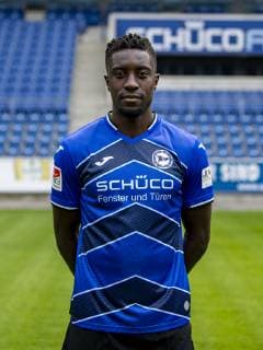 Prince Osei Owusu; DSC Arminia Bielefeld; 2.BL, Porträttermin 2019 2020 Copyright: xDavidxInderliedx