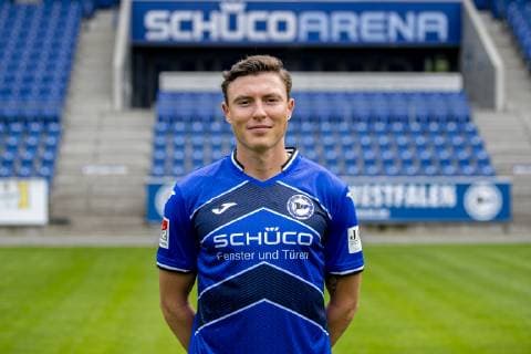 Nils Quaschner; DSC Arminia Bielefeld; 2.BL, Porträttermin 2019 2020 Copyright: xDavidxInderliedx
