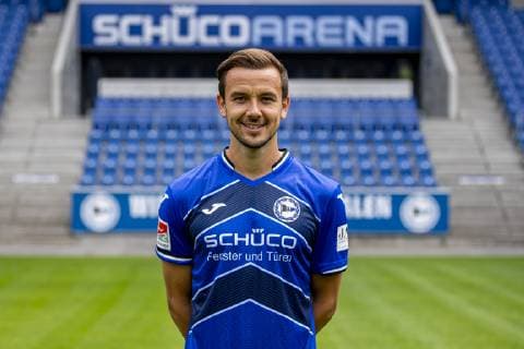 Manuel Prietl; DSC Arminia Bielefeld; 2.BL, Porträttermin 2019 2020 Copyright: xDavidxInderliedx