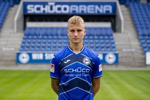 Nils Seufert; DSC Arminia Bielefeld; 2.BL, Porträttermin 2019 2020 Copyright: xDavidxInderliedx
