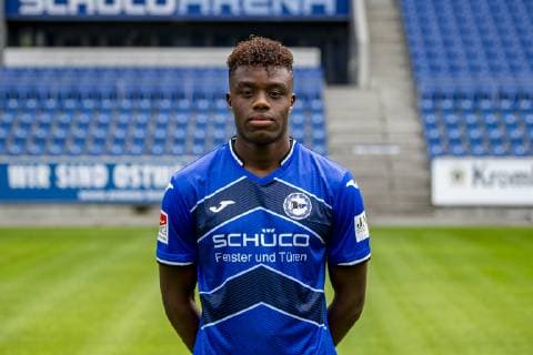 Anderson Lucoqui; DSC Arminia Bielefeld; 2.BL, Porträttermin 2019 2020 Copyright: xDavidxInderliedx
