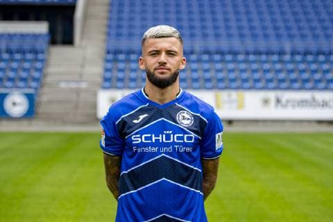 Keanu Staude; DSC Arminia Bielefeld; 2.BL, Porträttermin 2019 2020 Copyright: xDavidxInderliedx