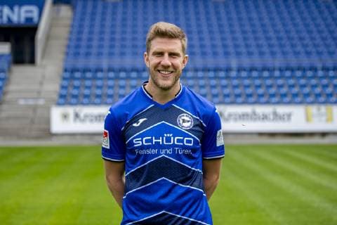 Sven Schipplock; DSC Arminia Bielefeld; 2.BL, Porträttermin 2019 2020 Copyright: xDavidxInderliedx