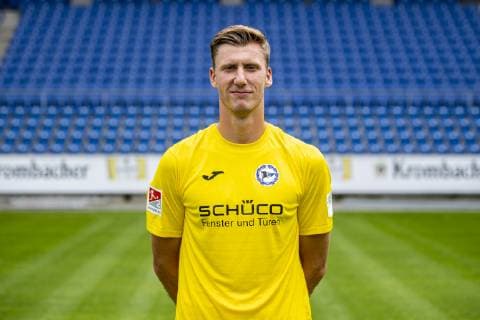 Philipp Klewin; DSC Arminia Bielefeld; 2.BL, Porträttermin 2019 2020 Copyright: xDavidxInderliedx