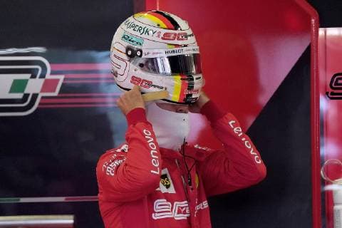 VETTEL Sebastian F1 Team Scuderia Ferrari Formel 1 GP 2019 Silverstone am 13. 07. 2019 in Silverstone