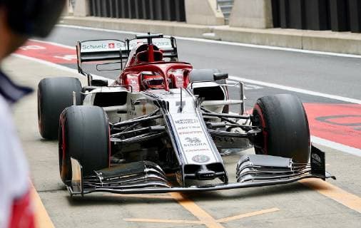 Kimi Raikkonen, Alfa Romeo, F1 Team, formula 1 GP Great Britain in Silverstone 13.07.2019 Photo:mspb Jerry Andre Kimi Raikkonen, formula 1 Great Britain