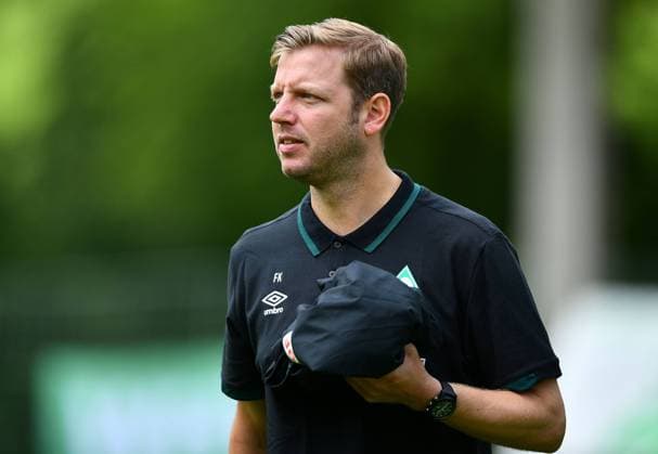 13.07.2019, xfux, Fussball Testspiel, SV Darmstadt 98 - SV Werder Bremen, emonline, emspor, v.l. Trainer Florian Kohfeldt (SV Werder Bremen) Zell am See *** 13 07 2019, xfux, football test match, SV Darmstadt 98 SV Werder Bremen, emonline, emspor, v l coach Florian Kohfeldt SV Werder Bremen Zell am See