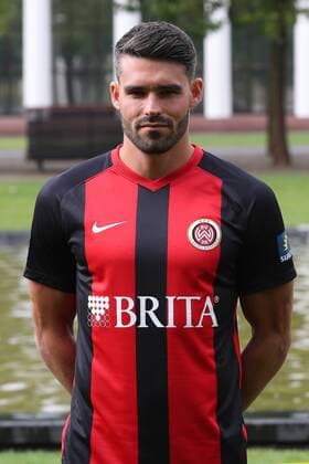 11.07.2019, xjhx, Fussball 2. Bundesliga, SV Wehen Wiesbaden - Porträttermin Fototermin 2019 2020 emspor, v.l. Sascha Mockenhaupt (DFL DFB REGULATIONS PROHIBIT ANY USE OF PHOTOGRAPHS as IMAGE SEQUENCES and or QUASI-VIDEO) Wiesbaden